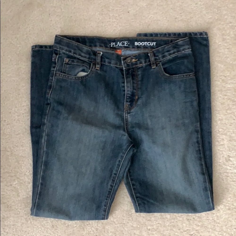 Boys bootcut jeans sz 14